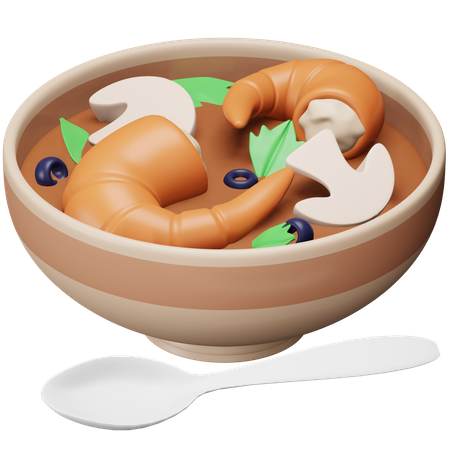 Hot Soup  3D Icon
