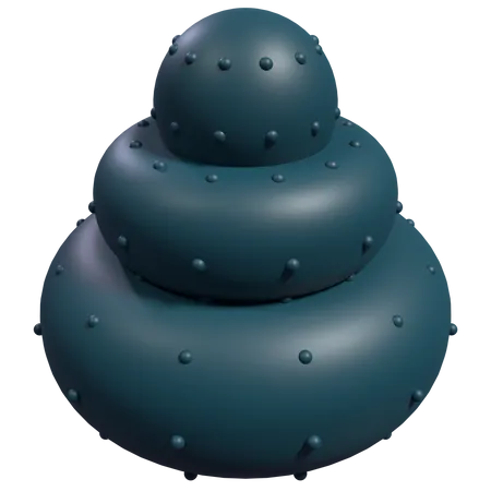 Hot Stone Massage  3D Icon