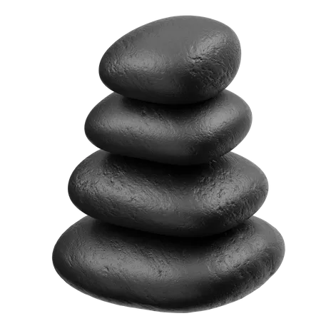 Hot Stone Massage  3D Icon