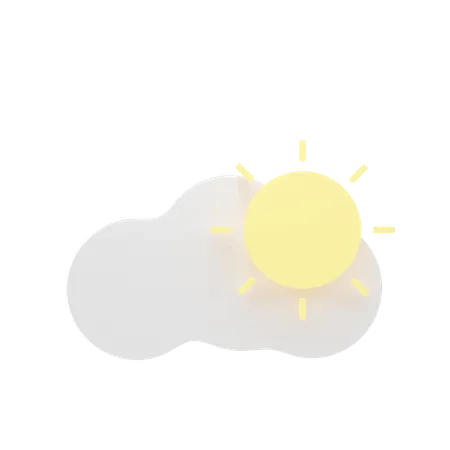 Hot Sun  3D Icon