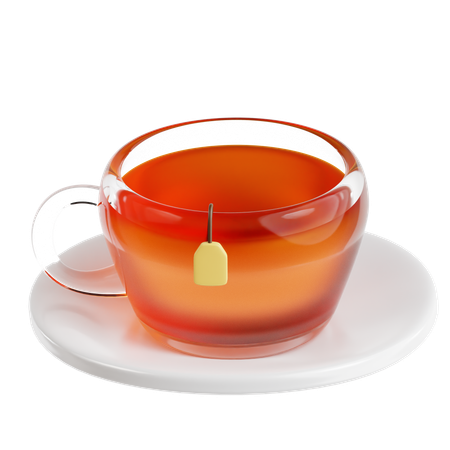 Hot Tea  3D Icon