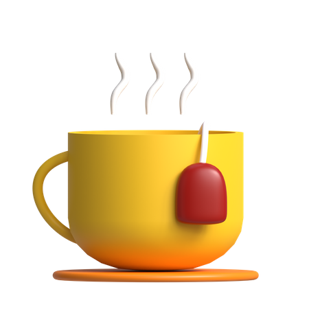 Hot Tea  3D Icon