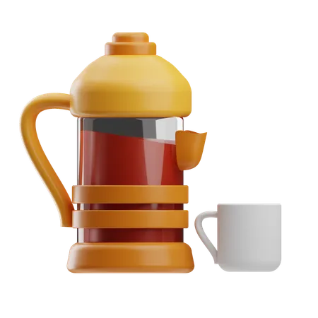 Hot Tea  3D Icon