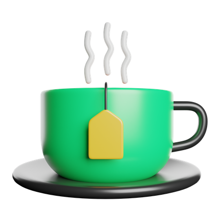 Hot Tea  3D Icon