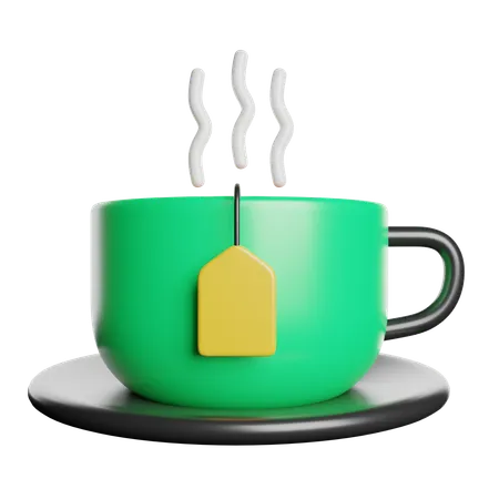 Hot Tea  3D Icon