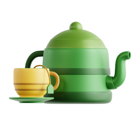 Hot Tea  3D Icon