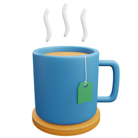 Hot Tea  3D Icon