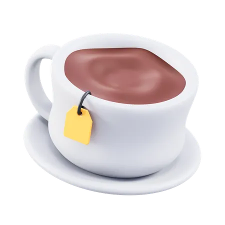 Hot Tea  3D Icon