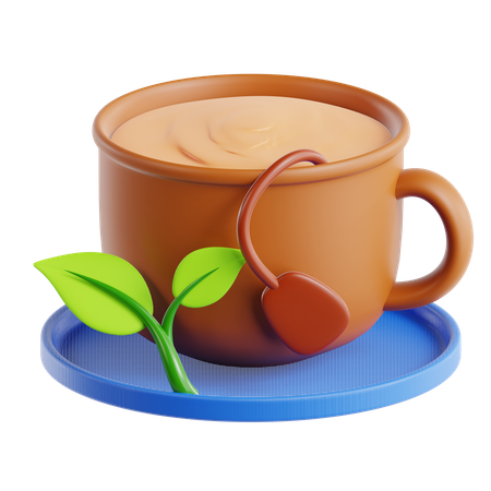 Hot Tea  3D Icon