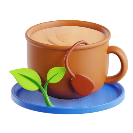 Hot Tea  3D Icon