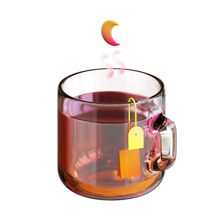 Hot Tea  3D Icon