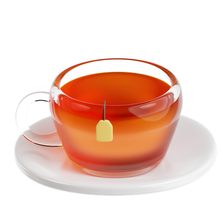 Hot Tea  3D Icon