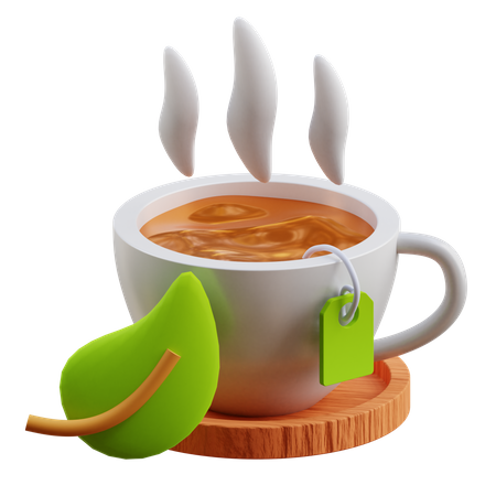 Hot Tea  3D Icon