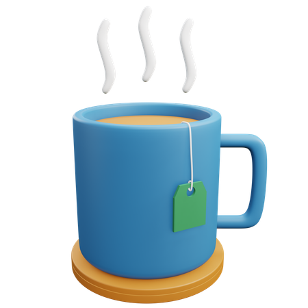 Hot Tea  3D Icon