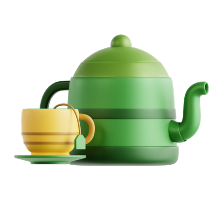 Hot Tea  3D Icon