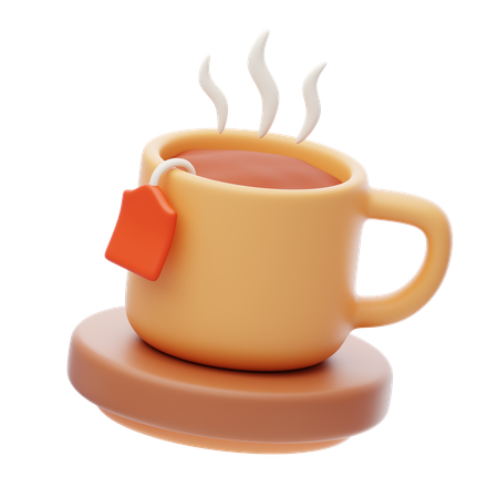 Hot Tea  3D Icon