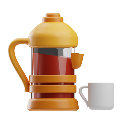 Hot Tea  3D Icon