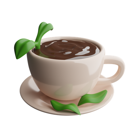 Hot Tea  3D Icon