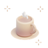 hot tea emoji 3d
