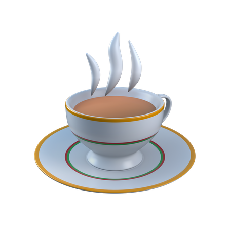 Premium Hot Tea 3D Icon download in PNG, OBJ or Blend format