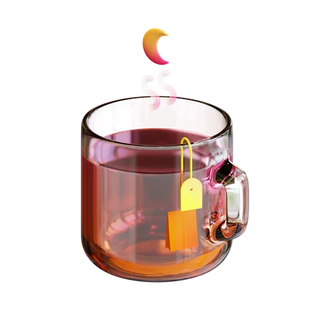 Hot Tea  3D Icon