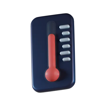 Hot Temperature  3D Icon