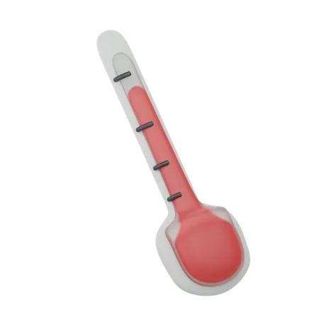 Hot Temperature  3D Icon