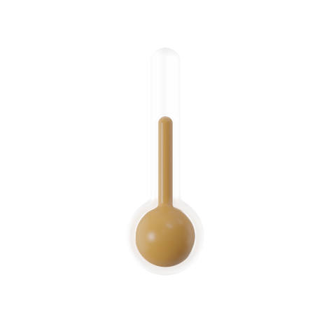 Hot Temperature  3D Icon