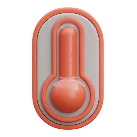 高温温度計  3D Icon