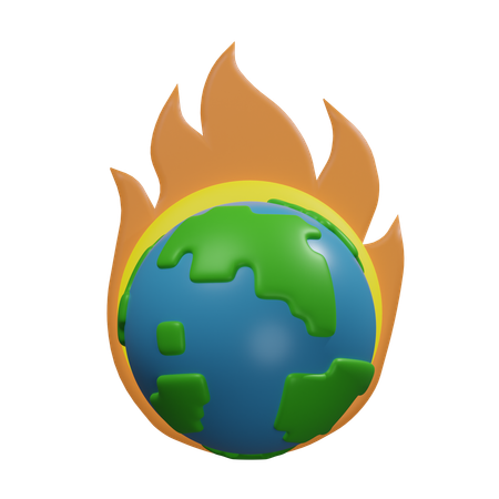Hot Temprature  3D Icon