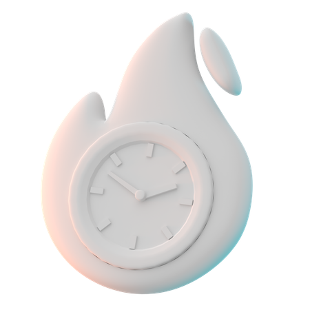 Hot Time  3D Icon