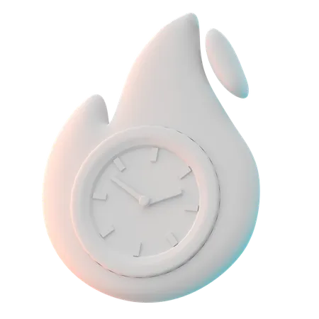 Hot Time  3D Icon