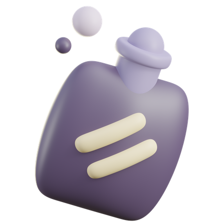 Hot Water Bottle  3D Icon