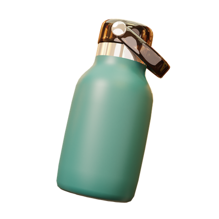 Hot Water Flask  3D Icon