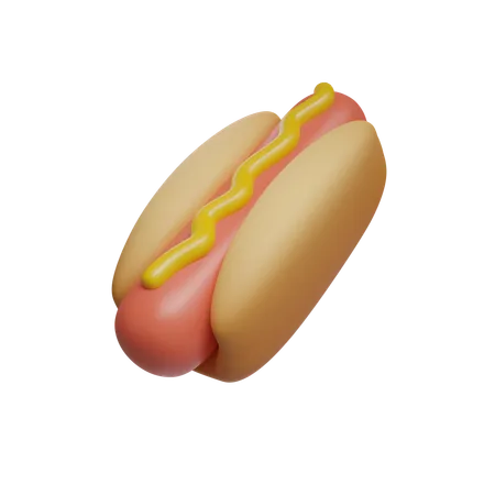 Hotdogs  3D Icon