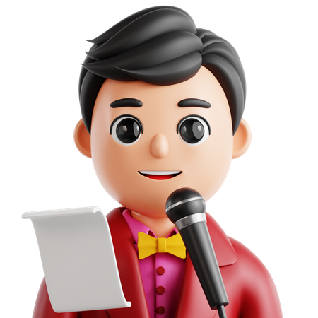 Hôte  3D Icon