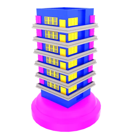 Hotel  3D Icon