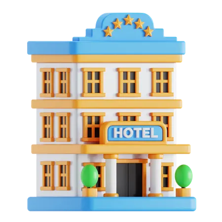 Hotel  3D Icon