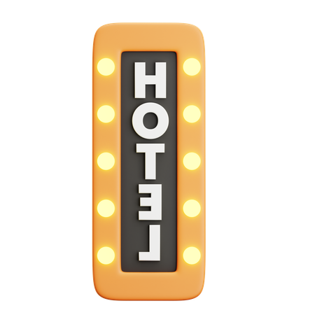 Hotel  3D Icon