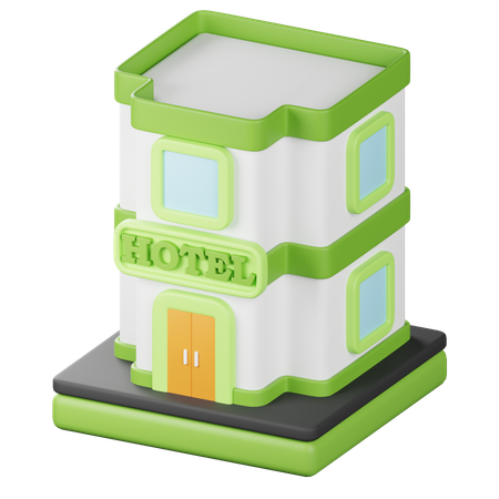 Hotel  3D Icon