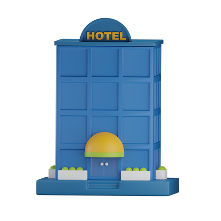 Hotel  3D Icon