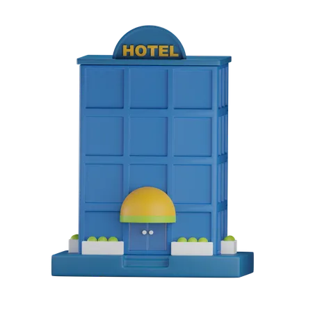 Hotel  3D Icon