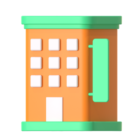 Hotel  3D Icon