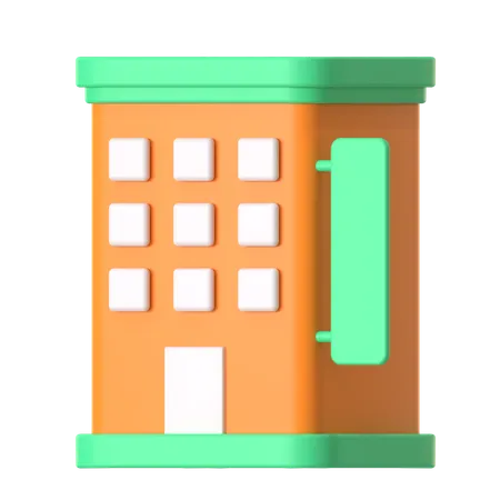 Hotel  3D Icon