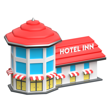 Hotel  3D Icon