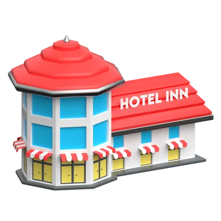 Hotel  3D Icon