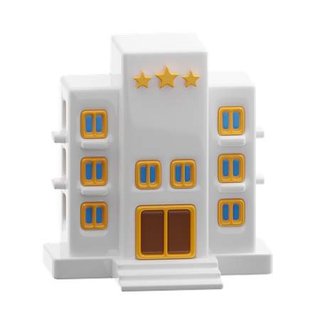 Hotel  3D Icon