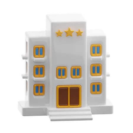 Hotel  3D Icon