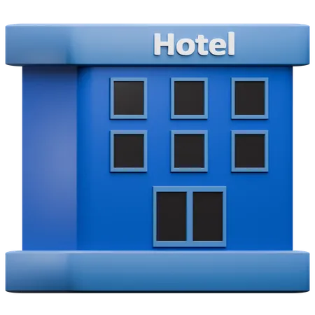 Hotel  3D Icon