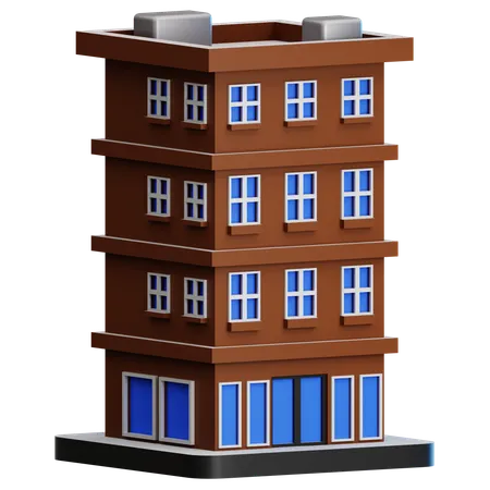 Hotel  3D Icon